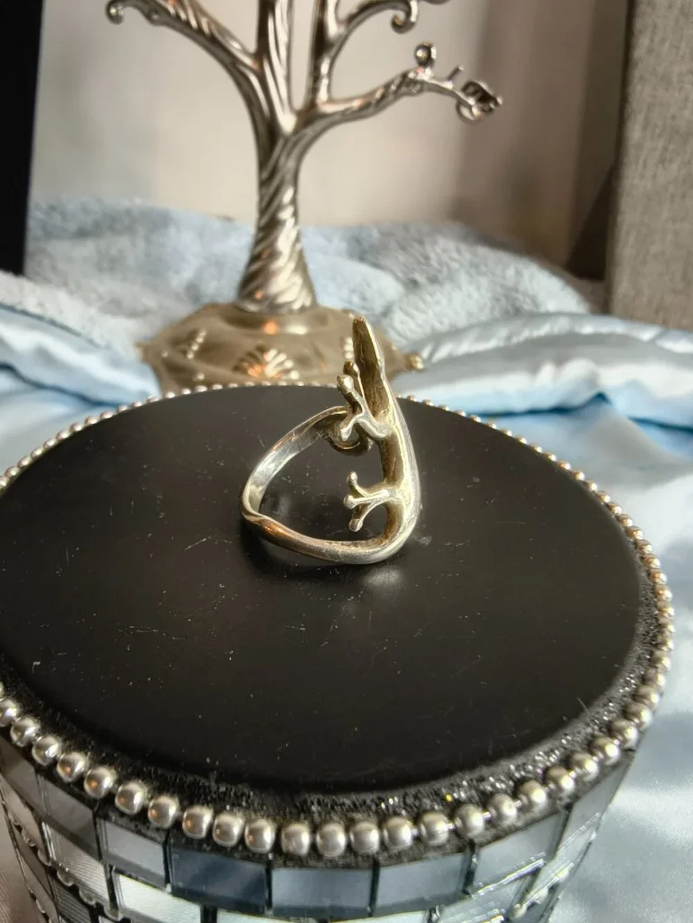 Sterling 925 Lizard Ring